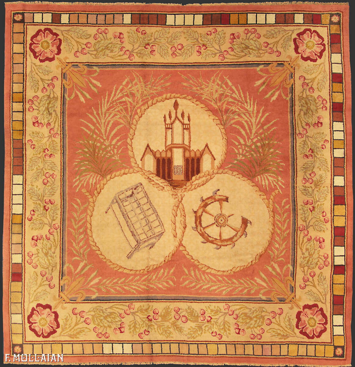 Teppich Semi-Antiker Europäischer n°:39938200